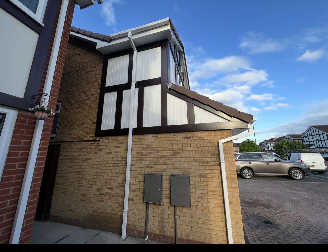 Roofline and guttering — First Choice Roofing project
